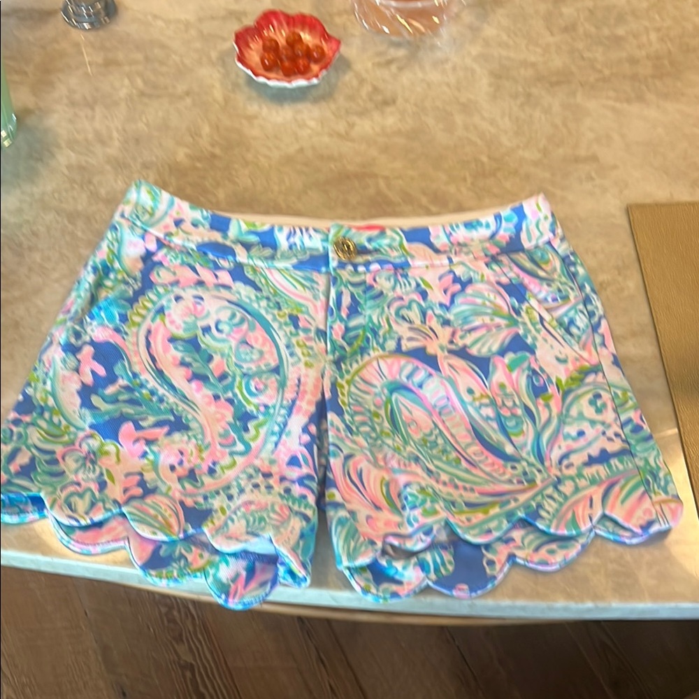Lilly Pulitzer Pink and Blue Shorts